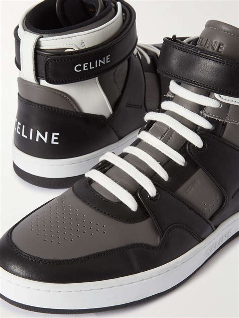 celine sneskers|Celine high top sneakers.